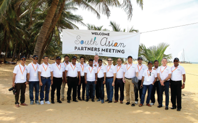 Jefo specialists and partners gathered for commercial and technical events in South Asia