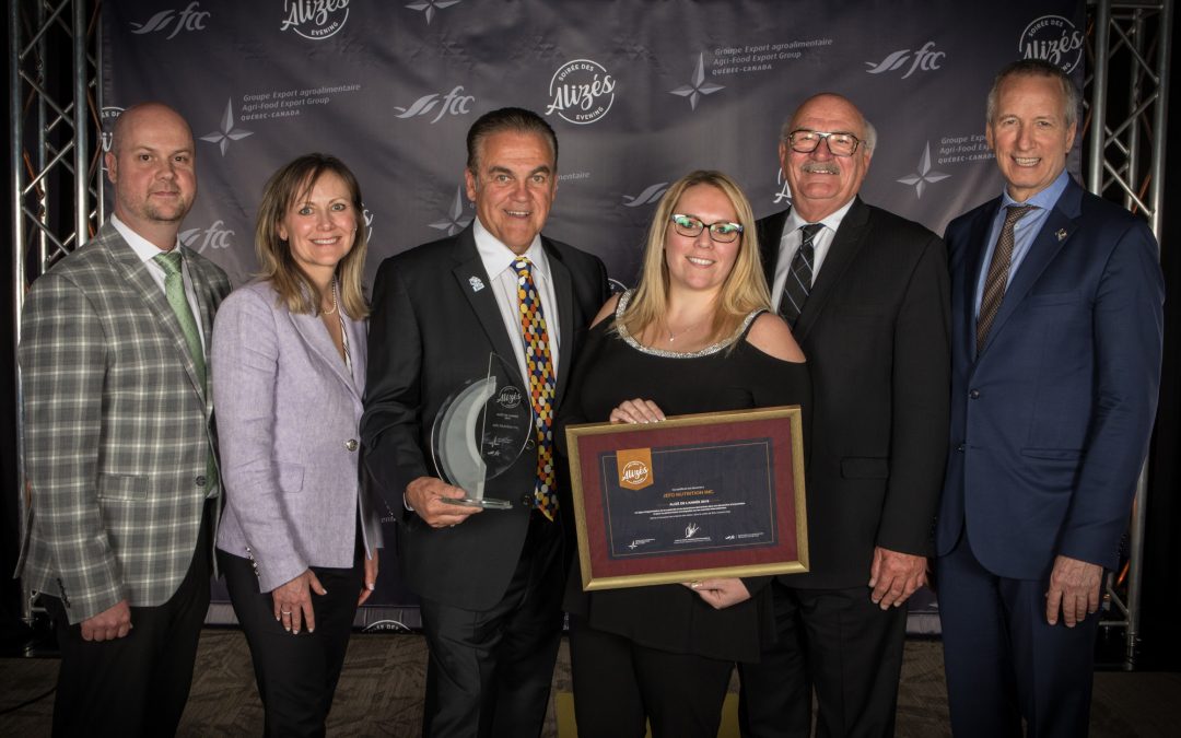 Jefo wins the Alizés award for its exceptional  international market outcomes